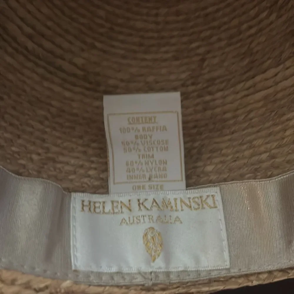 Helen Kaminski Australia Delphina Raffia Hat in Nougat